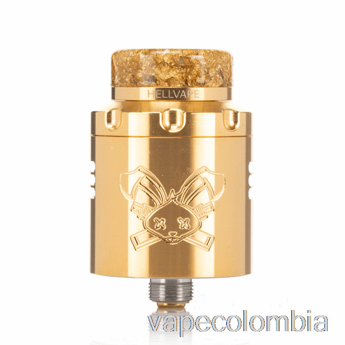 Vape Desechable Hellvape Conejo Muerto V3 24mm Rda Oro